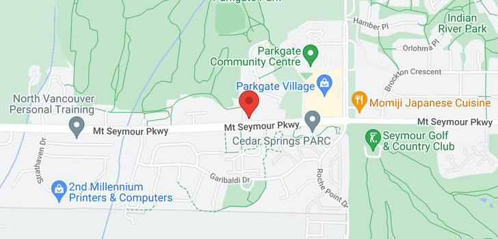 map of 4 3508 MT SEYMOUR PARKWAY